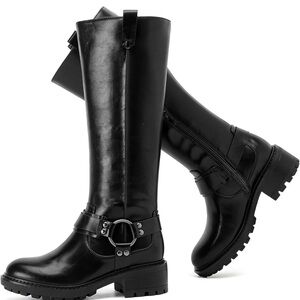 Elegant Black High-Trend Boots (New)